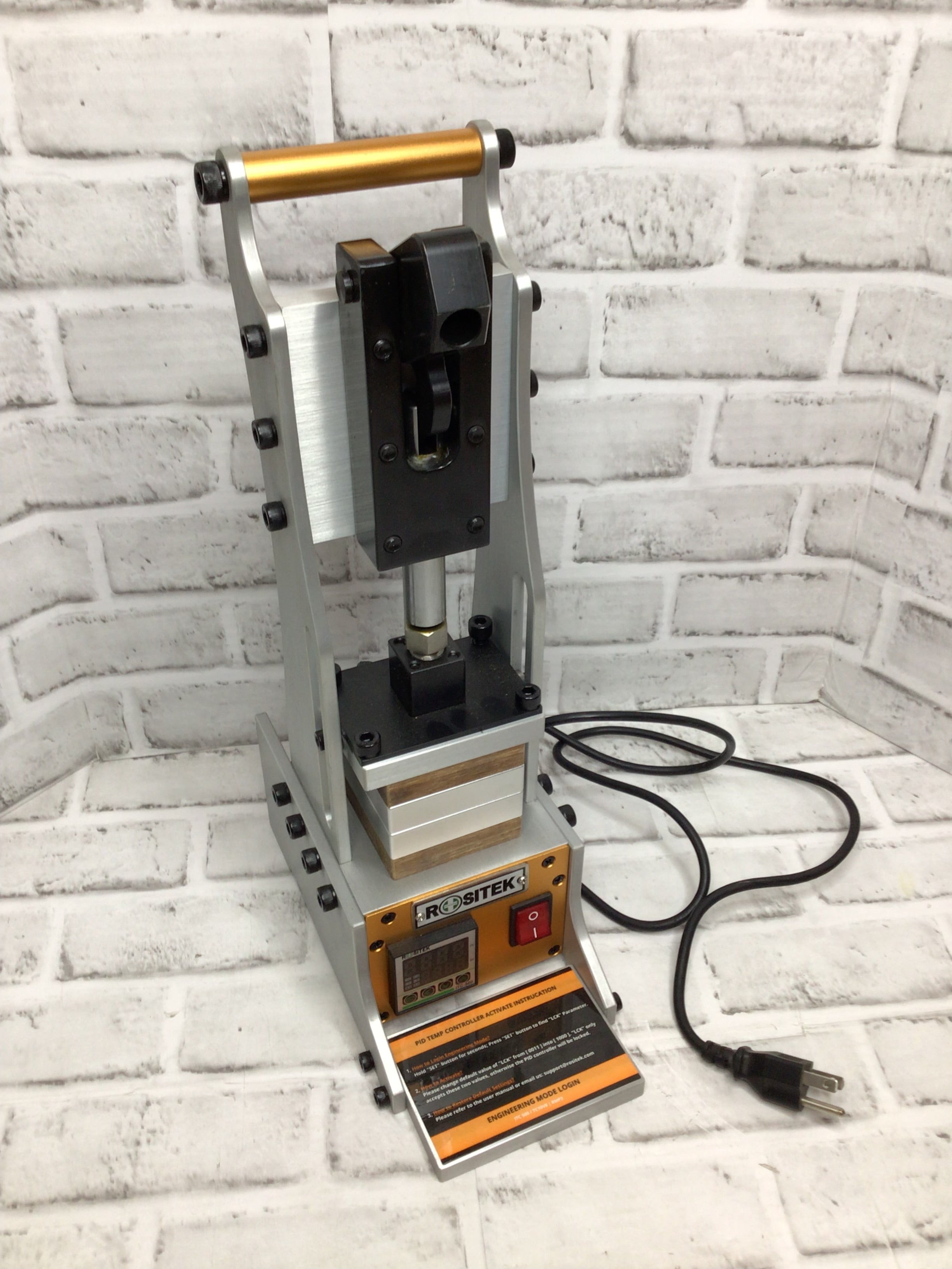 ROSITEK RMP2 Manual Heat Press Machine **MISSING PARTS - UNTESTED** (8150348955886)
